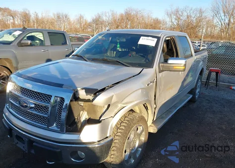 2010 Ford F150 Supercrew из США, поврежденный, VIN 1FTFW1EV8AFA09563